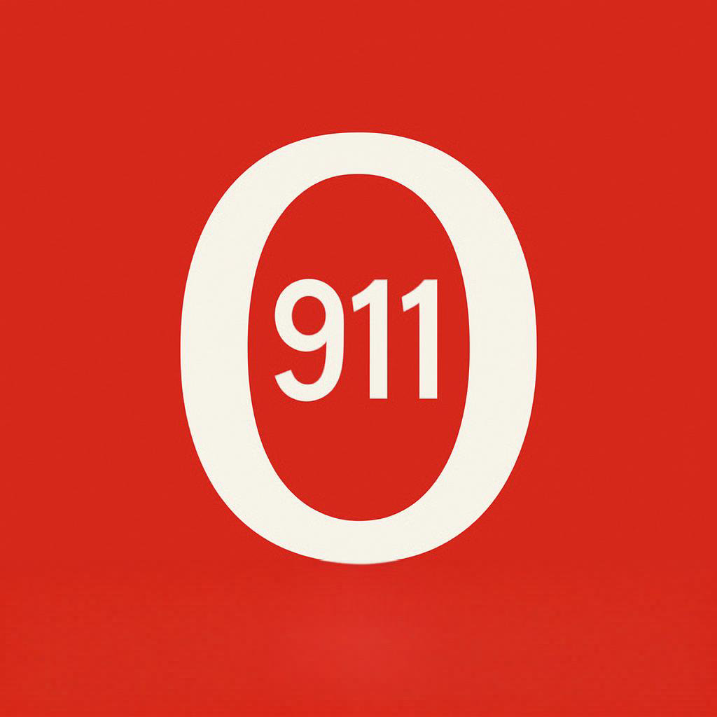 Orgazum911 favicon — red background with white O and 911 inside